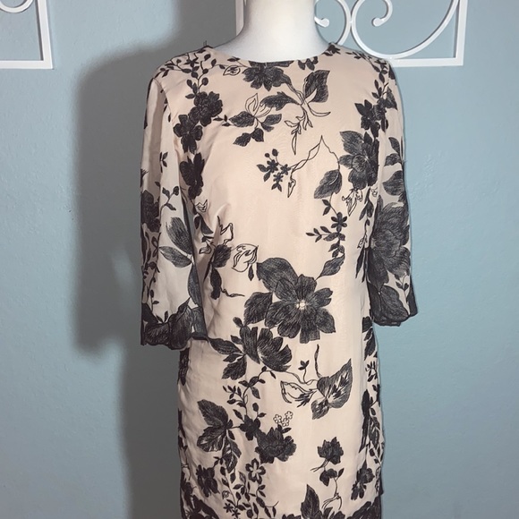 Like new Dress the Population Paige Embroidered Shift Dress - Picture 8 of 16